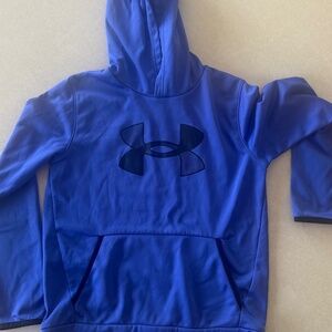 Under Armour Youth Large Blue Hoodie